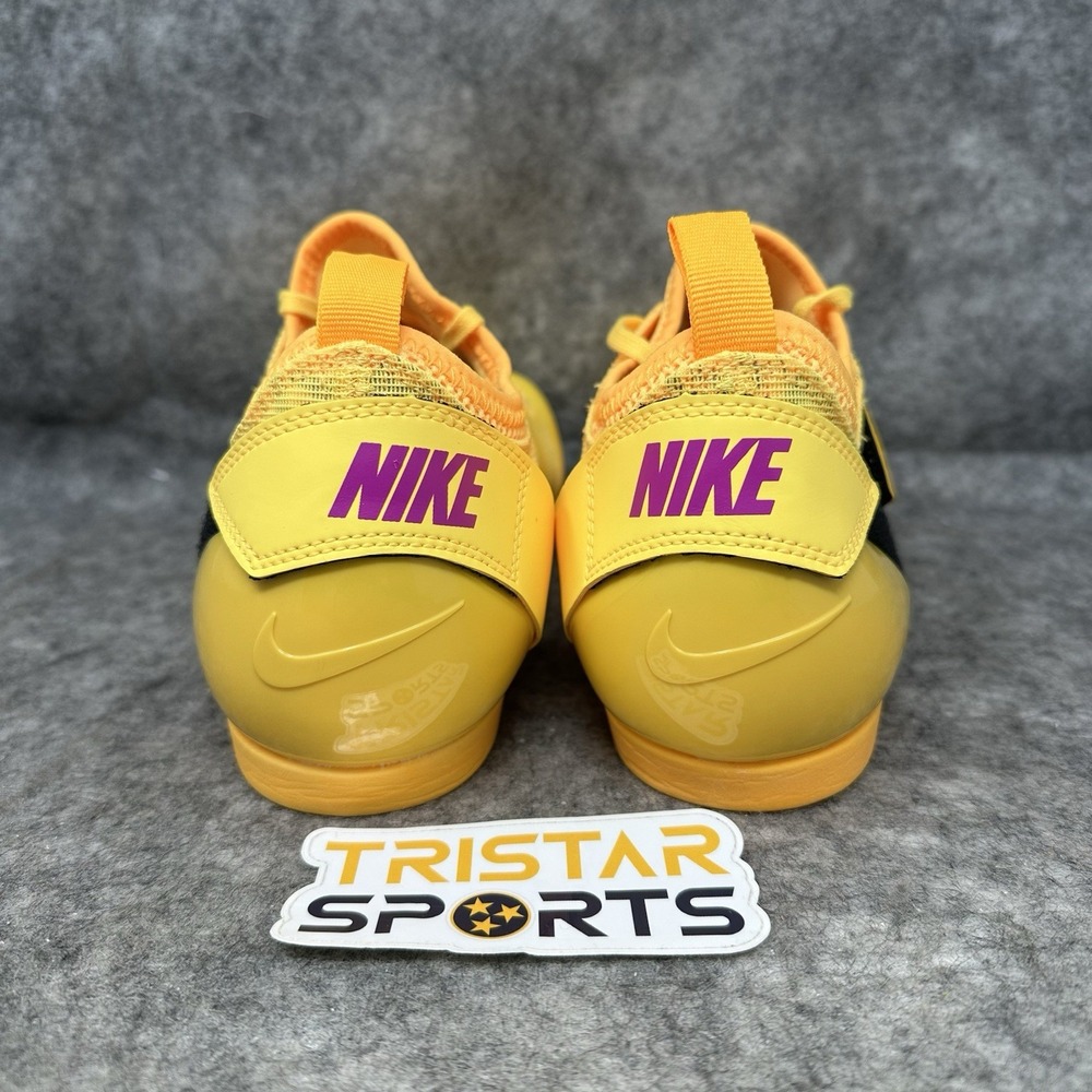 Nike Zoom Pole Vault Elite Track Shoes Mens Size 12.5 Citron Pulse FZ9649-800 - Picture 5 of 9